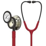 Estetoscopio 3M™ Littmann® Classic III – Burdeos con Acabado Champagne