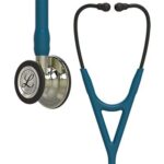 Estetoscopio Littmann Cardiology IV Caribbean Blue / Acabado Champaña