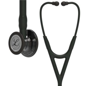 Estetoscopio Littmann Cardiology IV Negro – Acabado Humo / Pomo Negro