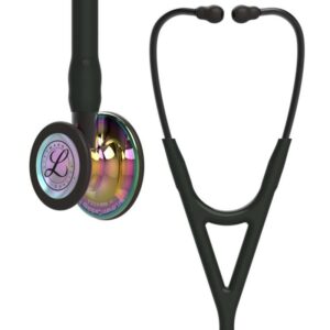 Estetoscopio Littmann Cardiology IV Negro / Arcoíris / Vástago Humo