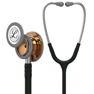 Estetoscopio Littmann Classic III Negro / Acabado Cobre / Tallo Negro / Edición Limitada