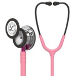 Estetoscopio Littmann Classic III Rosa Perlado / Acabado Espejo / Tallo Violeta