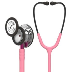Estetoscopio Littmann Classic III Rosa Perlado / Acabado Espejo / Tallo Violeta