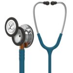 Estetoscopio Littmann Classic III Tubo Azul Caribe / Acabado Espejo / Tallo Cobre