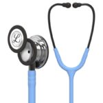 Estetoscopio Littmann Classic III Tubo Azul Celeste / Acabado Espejo / Tallo Ahumado