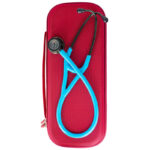 Estuche rígido Littmann para estetoscopio – Rojo, Grande