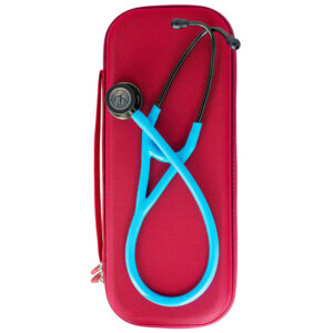 Estuche rígido Littmann para estetoscopio – Rojo, Grande