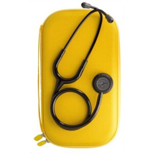 Estuche Rígido para Estetoscopio Littmann Amarillo, Pequeño