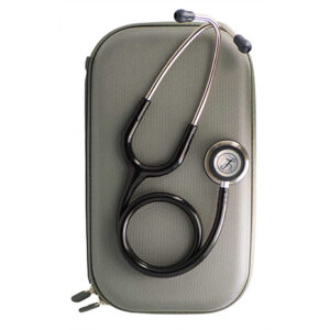 Estuche Rígido para Estetoscopio Littmann Gris, Pequeño