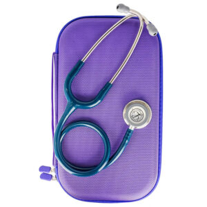 Estuche Rígido para Estetoscopio Littmann Morado, Pequeño