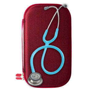 Estuche Rígido para Estetoscopio Littmann Burdeos, Pequeño